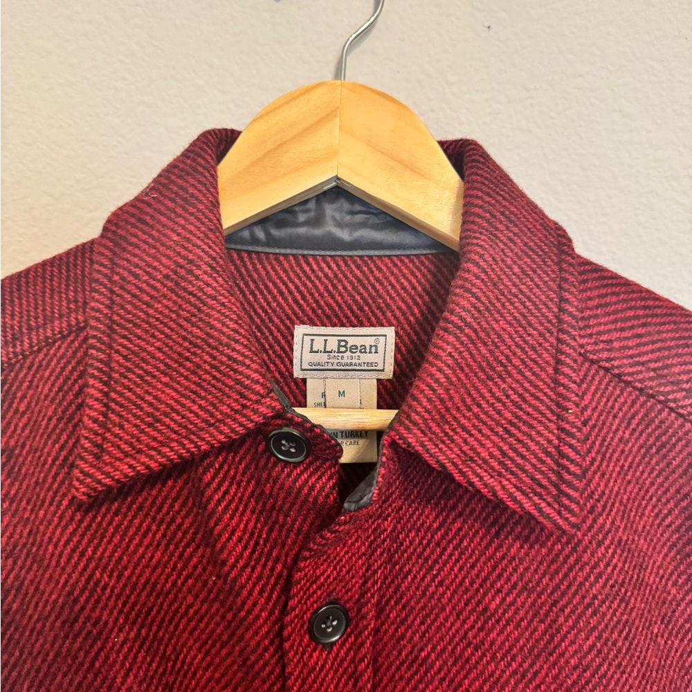 L.L. Bean Wool Shirt - Picture 3 of 3